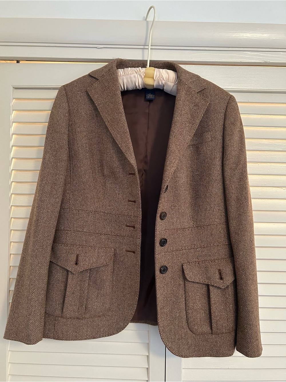 Brooks Brothers Brown Herringbone Sport Coat